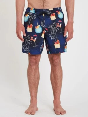 VOLCOM Men's NOVELTY TRUNK 17" Boardshorts - Blueprint - Size XL - NWT - Image 1 of 4