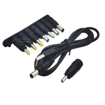 USB to DC Power Cable Jack Charging Cable Power Cord Plug Connector Adapter 1set - Image 1 of 4