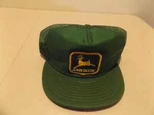 JOHN DEERE, malla verde, sombrero-gorra correa ajustable trasera - Imagen 1 de 5