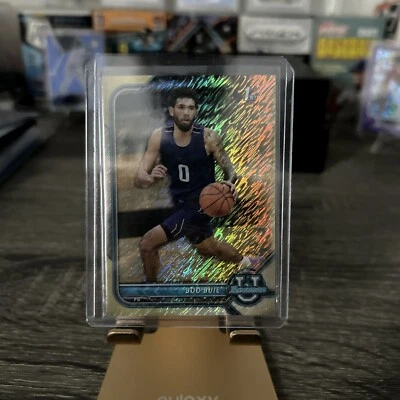 2021-22 Bowman University - shimmer Gold Refractor  Boo Buie 39/50 (AU, RC) - Image 1 of 3