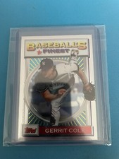 Gerrit Cole 2020 Topps Baseball's Finest Flashbacks #124 New York Yankees