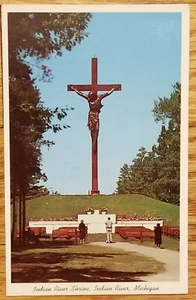 Indian River Shrine Michigan MI Postcard PC 1950s Curteich - Picture 1 of 1
