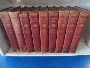 Vintage Buchset ""Die Kinderstunde"" 9 Hardcover-Bücher - Bild 1 von 5