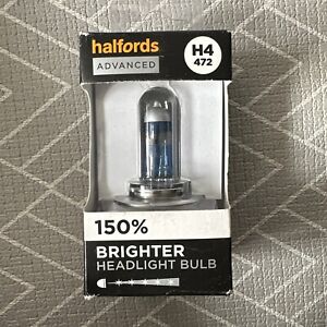 H4 472 Car Headlight Bulb 12V Halfords Advanced Up To 150% Brighter