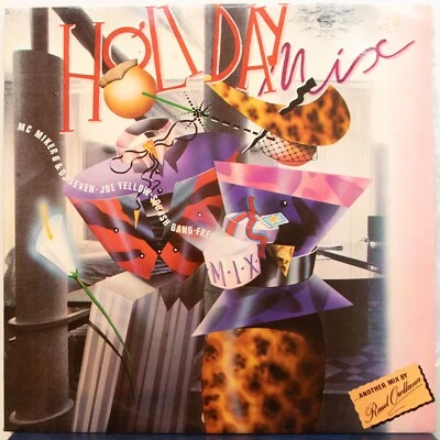 HOLIDAY MIX - VARIOUS - Vinyl LP - BLANCO  Y NEGRO  - 1986 - VG (1414) - Image 1 of 4
