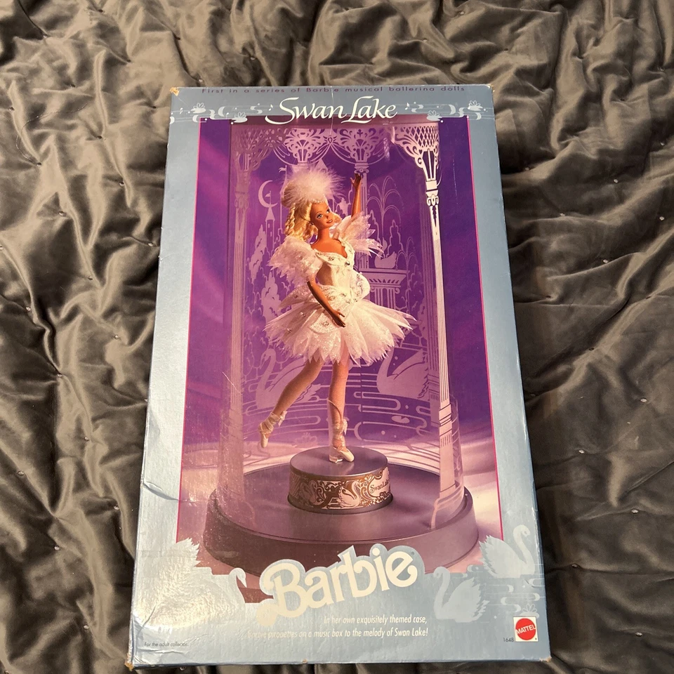 Barbie Lago de los Cisnes 1991 muñeca primera en serie bailarina musical Mattel!! Foto 1 de 4