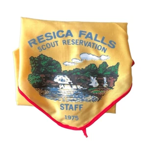 Vintage Pfadfinder 1975 Stab Resica Falls Pfadfinder Reservat Halstuch - Bild 1 von 4