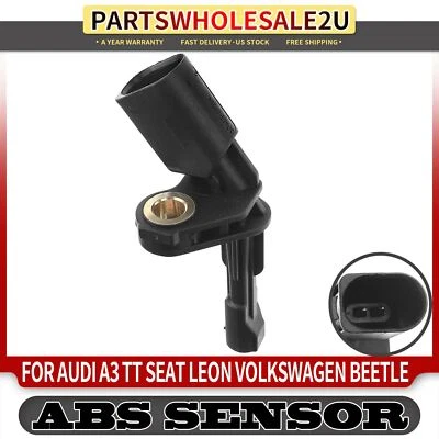 Sensor de velocidad de rueda ABS trasero izquierdo para Audi A3 Quattro Beetle Bora Golf City Jetta Foto 1 de 4