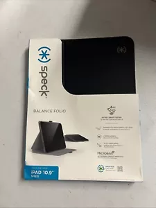Custodia Speck Balance Folio per Apple iPad 10a generazione (10,9 pollici) - antracite/mandorla - Foto 1 di 1