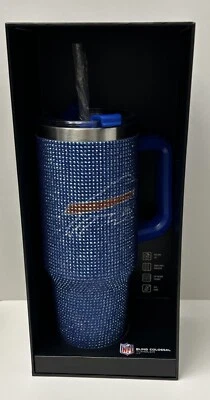 Vaso Buffalo Bills azul estrás BLING COLOSAL 46 OZ RARO - LICENCIA NFL Foto 1 de 4