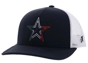 DALLAS COWBOYS OFFICIAL NFL HOOEY COLOR STAR TRUCKER MESHBACK SNAPBACK HAT CAP - Picture 1 of 3