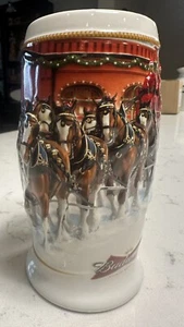 Budweiser Holiday Stein 2006 "Sunset At The Stables" CS670 Collectible *RARE* - Picture 1 of 6