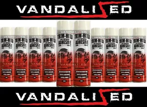 TRIM HOLD fix Van Carpet High Temperature Adhesive Spray 10 Heat Resistant Glue - Picture 1 of 3