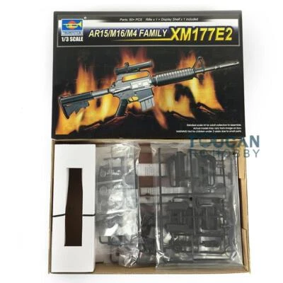 1/3 Trumpeter AR15/M16/M4 FAMILY XM177E2 Gun Automatic Rifle Model KIT 01905 - Image 1 of 4