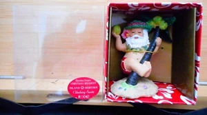 Island Heritage handbemalter Weihnachtsschmuck - kletternder Weihnachtsmann Hawaii - neu/geöffnet - Bild 1 von 5