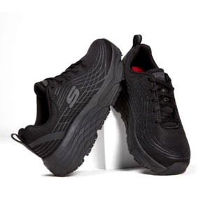 🔥 NUEVO Zapatos para mujer SKECHERS 108016 negros Max amortiguación Elite antideslizantes - Imagen 1 de 5