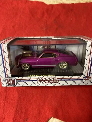 M2 Machines 1969 Ford Mustang GT Ground Pounders Premium Edition Chase Purple - Image 1 of 4