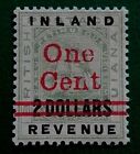 British Guiana :1890  Surcharged 2 C/$. Collectible Stamp.