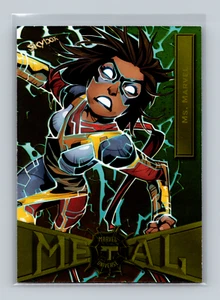 SkyBox Metal Universe 2021 amarillo FX Ms. Marvel #59 - Imagen 1 de 2