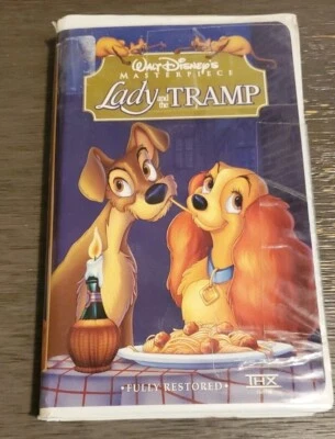 Lady and the Tramp VHS Rare Masterpiece Collection - Image 1 of 4