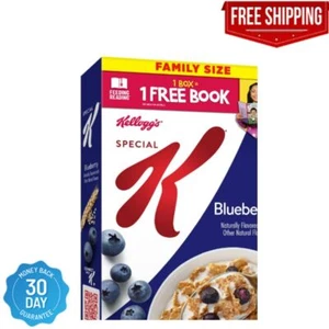 Kellogg's Special K Blueberry Cold Breakfast Cereal, 16.9 oz - Picture 1 of 6