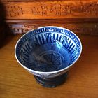 Chinese late Ming Dynasty to early Qing dynasty Blue and white  Lanzi Bowl