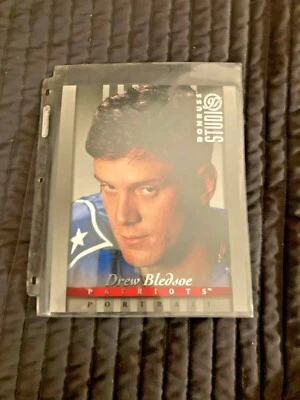 1997 Donruss Studio Drew Bledsoe 8x10 Card #4 Nice Hard To Find - Image 1 of 2