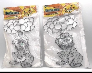 Sunbeam Stainglass Sonnenfänger 2er Set Clowns  - Bild 1 von 2