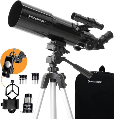 Travel Scope 80 Portable Refractor Telescope – 80Mm Aperture, Fully-Coated Glass - Image 1 of 4