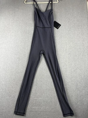 Spiritual Gangster Jumpsuit Womens Small Black Stella 2-Tone 7/8 One Piece Yoga - Image 1 of 4