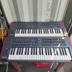 2 x Novation Impulse 64 NOV1MP49 USB Tastaturen, Ersatzteile Reparaturen. - Bild 1 von 18