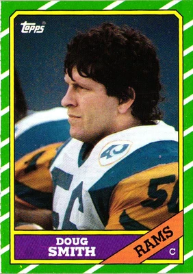 1986 Topps - Doug Smith #83 - Rams - Image 1 of 2