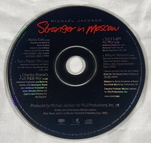 Michael Jackson-Stranger in Moscow [Single] Missing Front & Back Artwork - Picture 1 of 3
