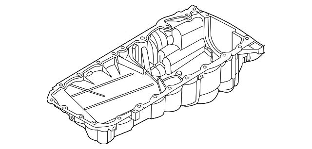 Cacerola de aceite original BMW 11-13-8-580-126 Foto 1 de 2