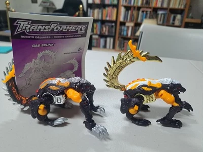 Transformers RID 2001 Gas Skunk y 1998 TM 2 Stinkbomb. ¡Excelente estado! Foto 1 de 4
