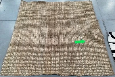 NATURAL 5'-0" x 5'-0" Spot on Rug, Reduced Price 1172775337 NF730C-5SQ - Image 1 of 4