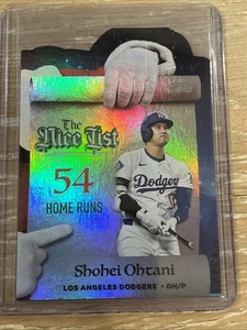 2025 Topps Holiday Making The Nice List #MNL-1 Shohei Ohtani 54 Home Runs Los - Bild 1 von 2