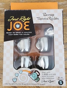 Just Right Joe: Reguladores de Temperatura para Bebidas Nuevo Juego de 5 - Imagen 1 de 2