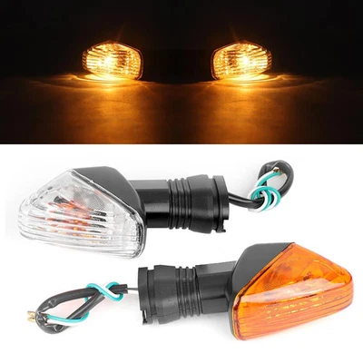 12V Motorcycle Mini Turn Signal Light for Kawasaki Ninja zx6r zx10r 2008 2009 20 Foto 1 de 4