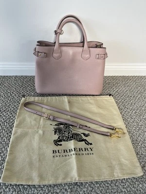 Burberry Banner Shoulder Bag  Dusty pink/light Pink Leather And Canvas - Image 1 of 4