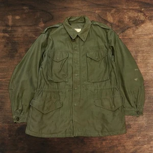 US Army M51 Field Jacket Mens Medium 60s Vintage Faded Distressed 1964 - Picture 1 of 10