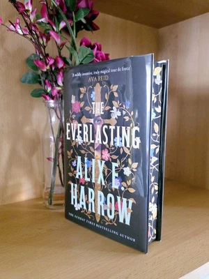 🆕️GOLDSBORO Everlasting by Alix E. Harrow SIGNED NUMBERED Sprayed SENTSAMEDAY  - Image 1 of 4