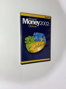Microsoft Money 2002 Deluxe For Windows Software - Picture 1 of 11