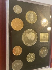 1999 United Kingdom 9-coin Proof Set w/ COA and Princess Diana Commemorative - Picture 1 of 12