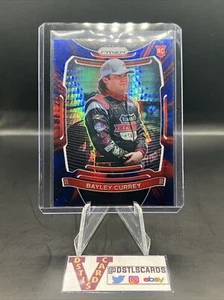 2021 Panini Prizm Racing NASCAR - BAYLEY CURREY ROOKIE BLUE HYPER PRIZM #6 - Bild 1 von 3