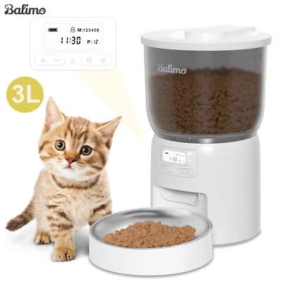 3L Futterautomat Katze & Hund Automatischer Futterspender Pet Feeder mit Timer - Bild 1 von 4