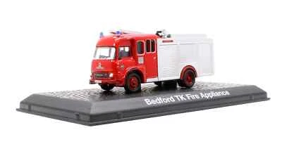 Atlas ediciones rojo Bedford TK aparato contra incendios camión de bomberos vehículo de servicio de emergencia Foto 1 de 2