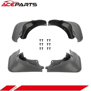 Set of 4 Mud Flaps Mudguards For Toyota For Corolla Sedan 1993-98 Splash Shields - Picture 1 of 10