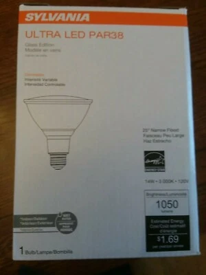 Sylvania LED14 PAR38/DIM/830/NFL25/GL1/W - Image 1 of 4