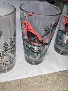 3 vintage bird tumblers 8oz - Picture 1 of 3